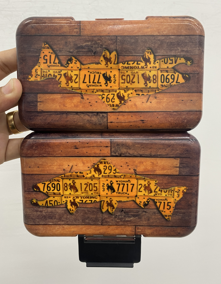 Wyoming Cody's Fish Artwork & MFC Fly Box (Limited Edition Artist Series) - Madison River Fishing Company