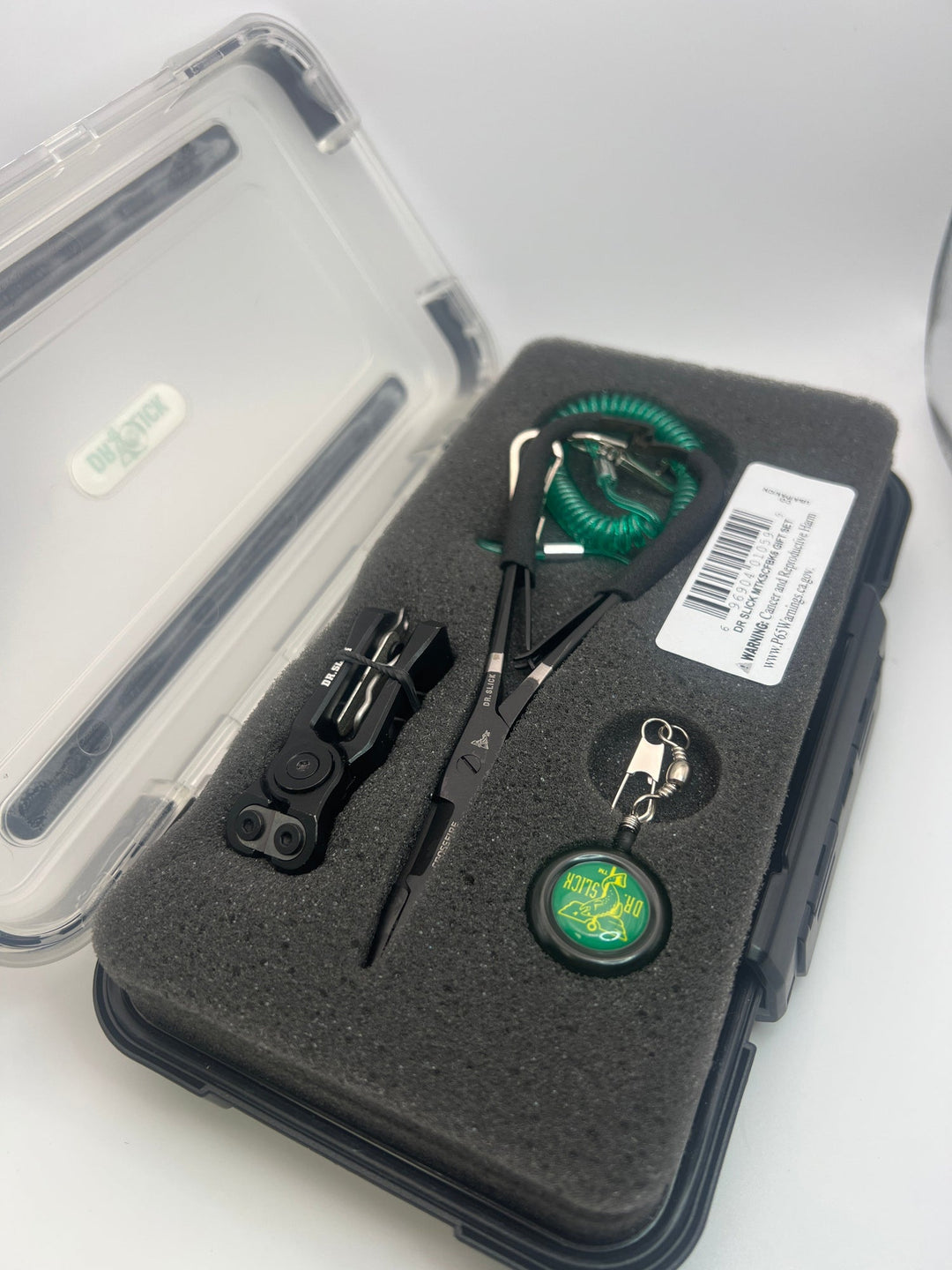 Dr. Slick Black Mitten Scissor Cyclone Nipper Gift Set Large Fly Box