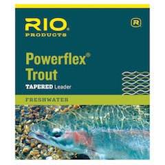 RIO Powerflex Trout Leader - 9 FT - Madison River Fishing Company