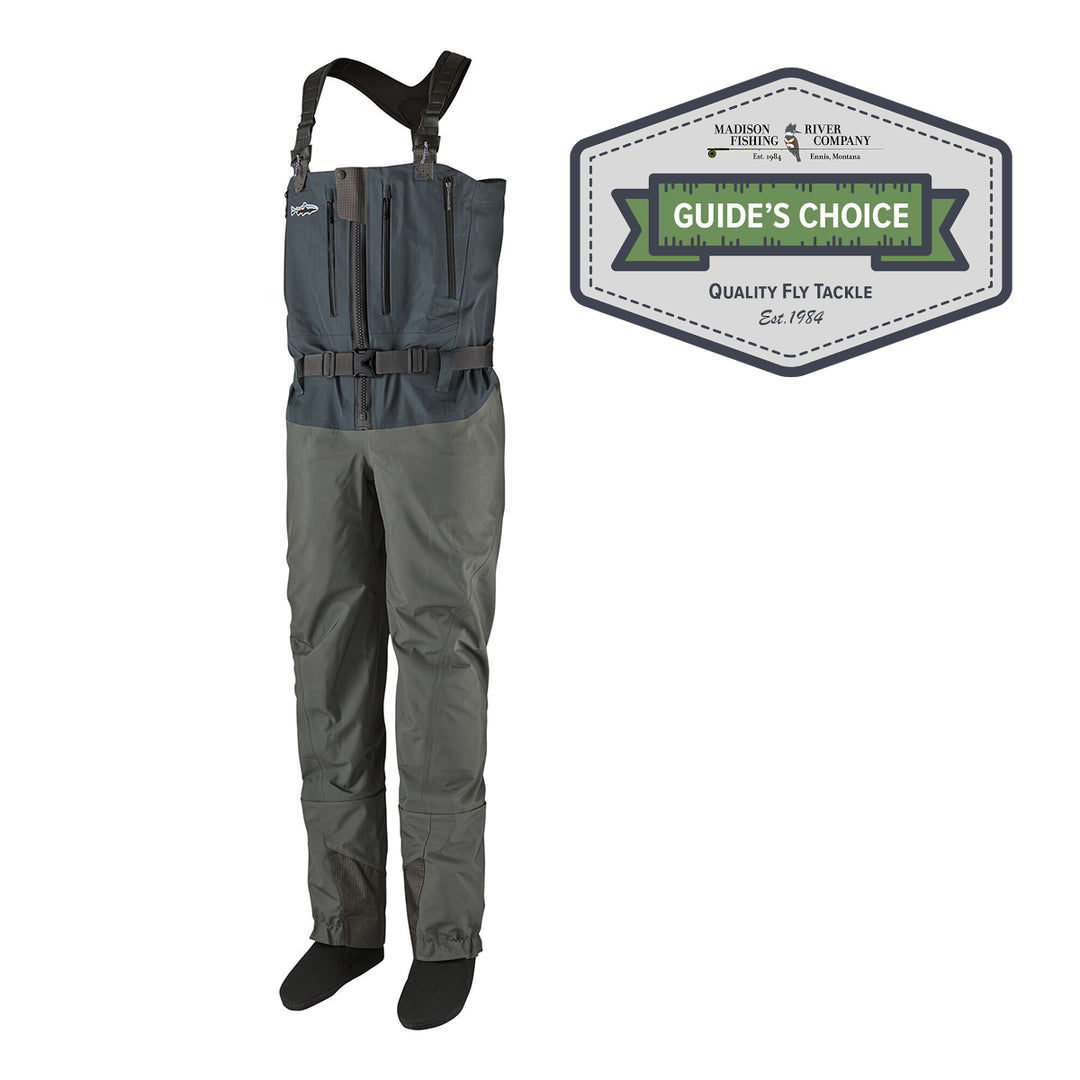 Patagonia Swiftcurrent Expedition Zip Front Waders Forge Grey Medium Regular Large