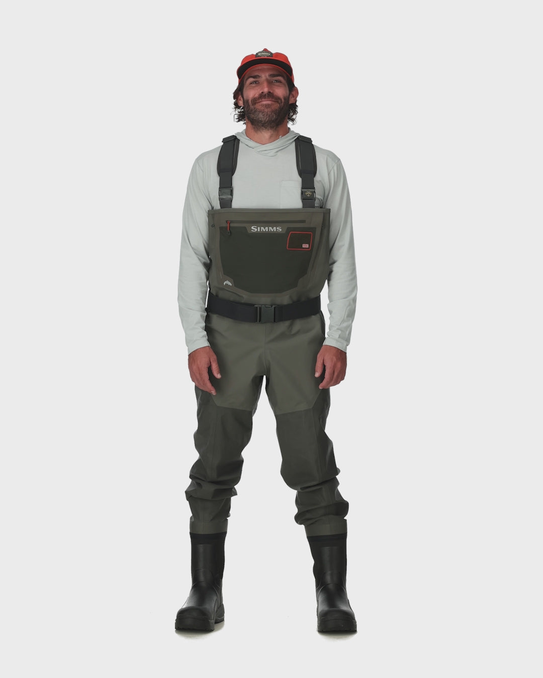 Simms G3 Guide Bootfoot Waders Gunmetal