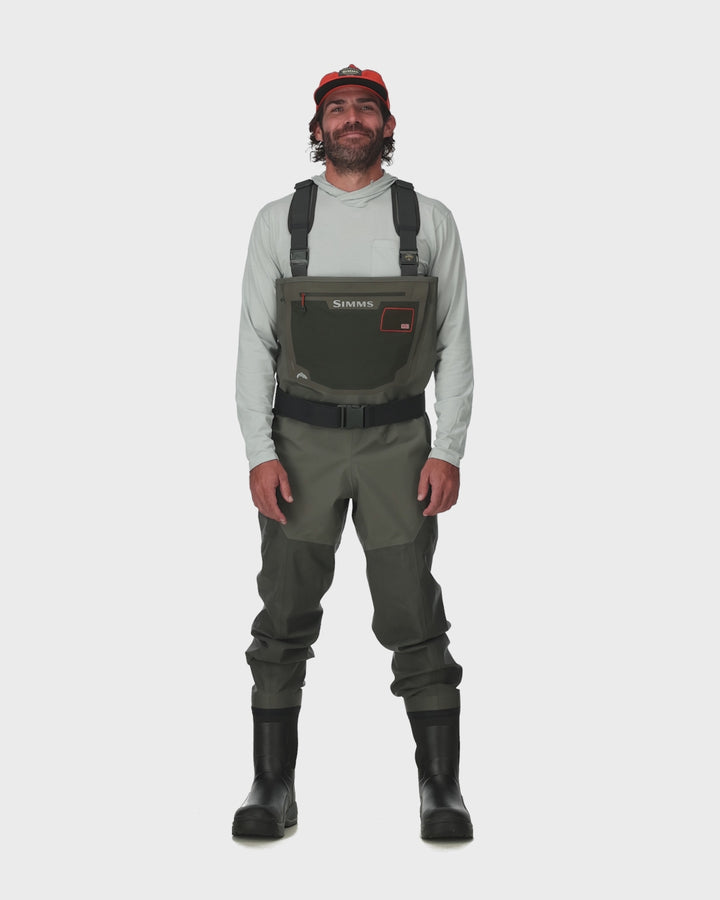 Simms G3 Guide Bootfoot Waders Gunmetal