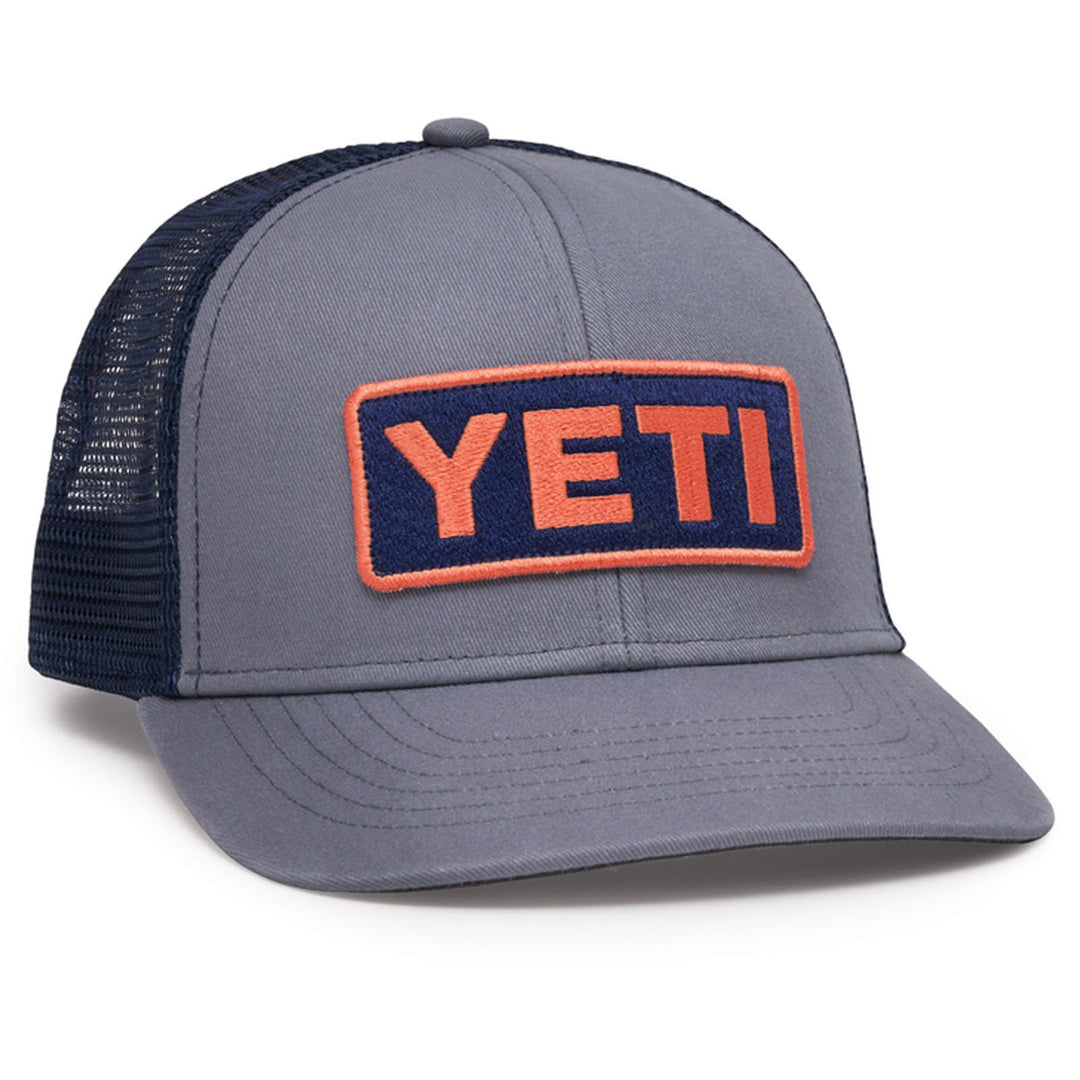 YETI Gray Patch Mid Pro Full Panel Hat