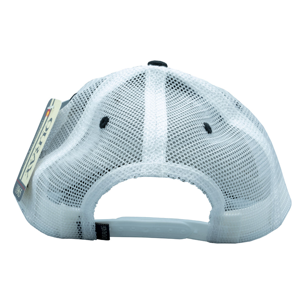 MRFC Logo Kingfisher Sideline Trucker Black/White