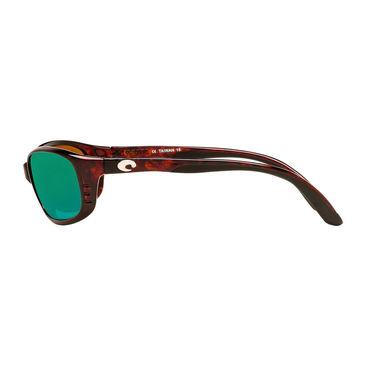 Costa Brine Sunglasses Green Mirror Tortoise 580P C-Mate