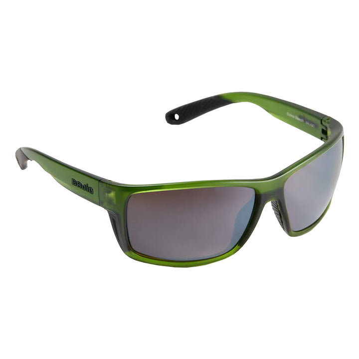 Bajio Sunglasses Bales Beach Green Cerveza Matte Silver Glass Mirror - Madison River Fishing Company