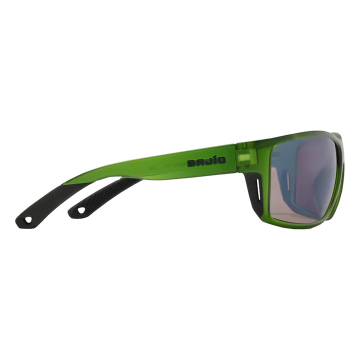 Bajio Sunglasses Bales Beach Green Cerveza Matte Silver Glass Mirror - Madison River Fishing Company