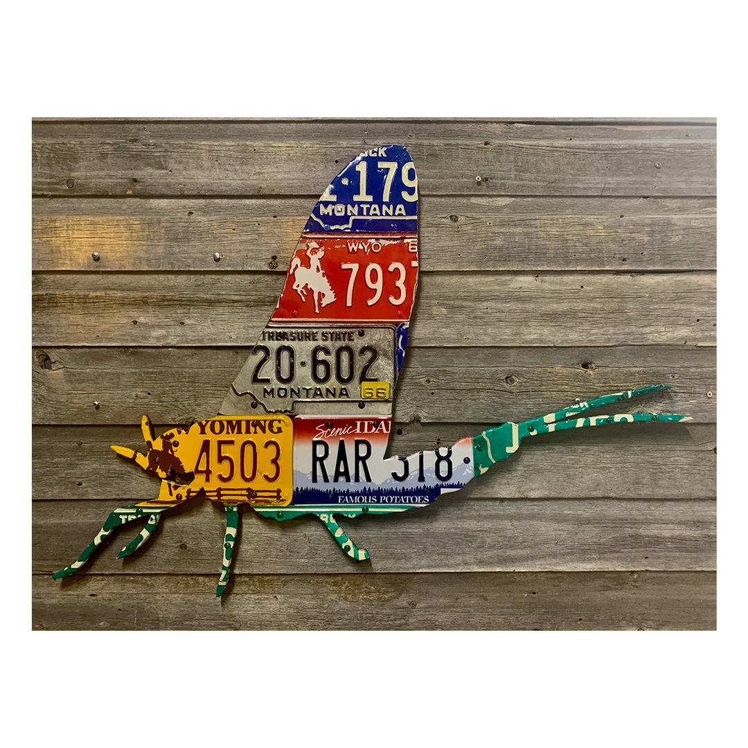 Cody Richardson Western States License Plate Mayfly
