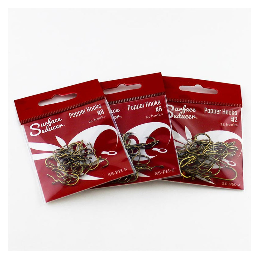 FlyMen Surface Seducer Popper Hooks Bronze / Black Nickel - Madison River Fishing Company