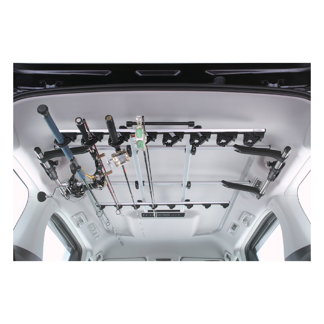 car roof fishing rod holders INNO Rack Rod Holder Dual 8 IF18G