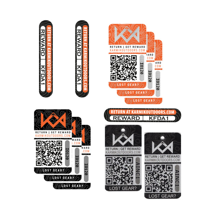 Karmik QR Code Decal 10-Pack - Madison River Fishing Company