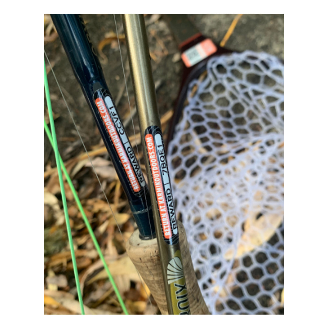 Karmik QR Code Decal 10-Pack - Madison River Fishing Company