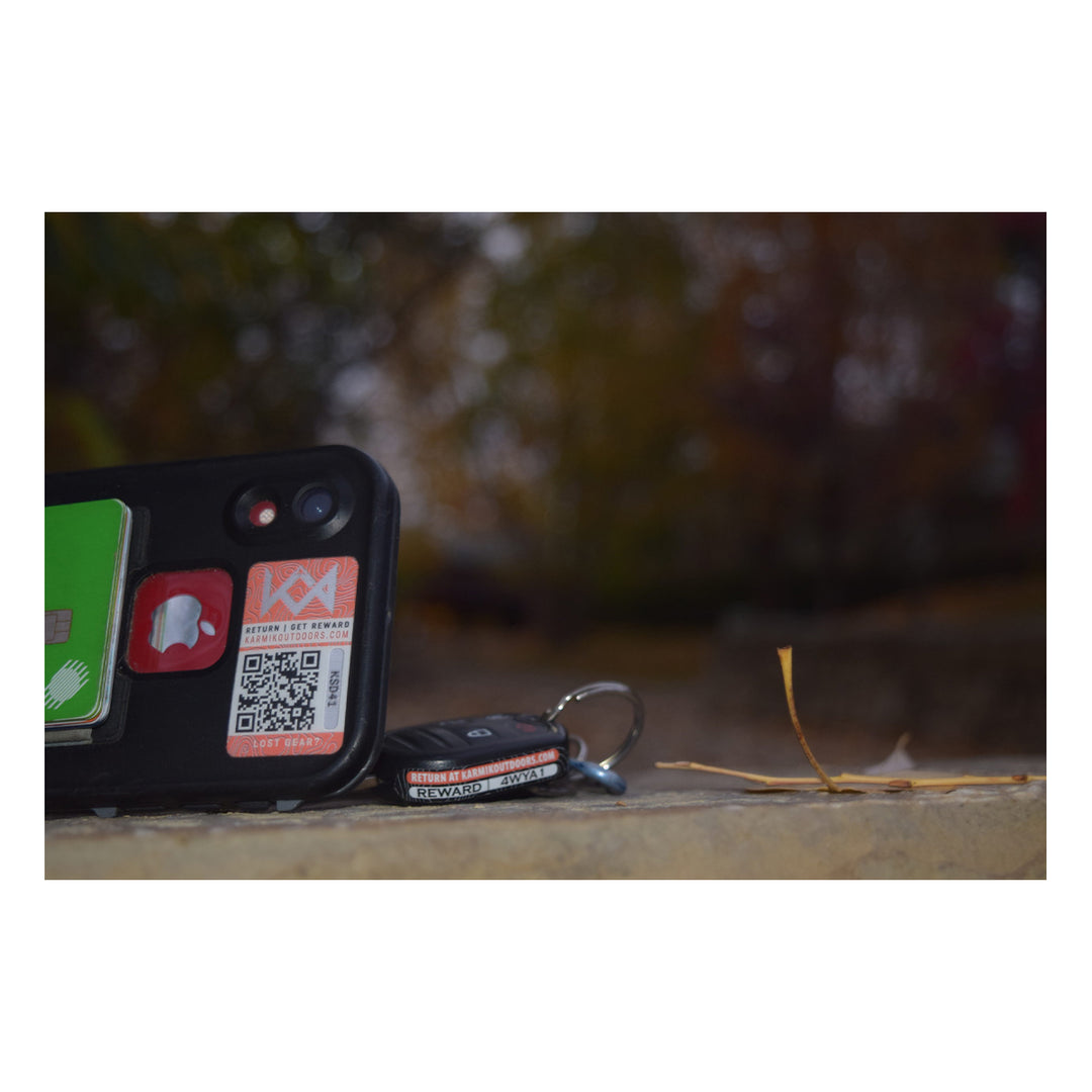 Karmik QR Code Decal 10-Pack - Madison River Fishing Company