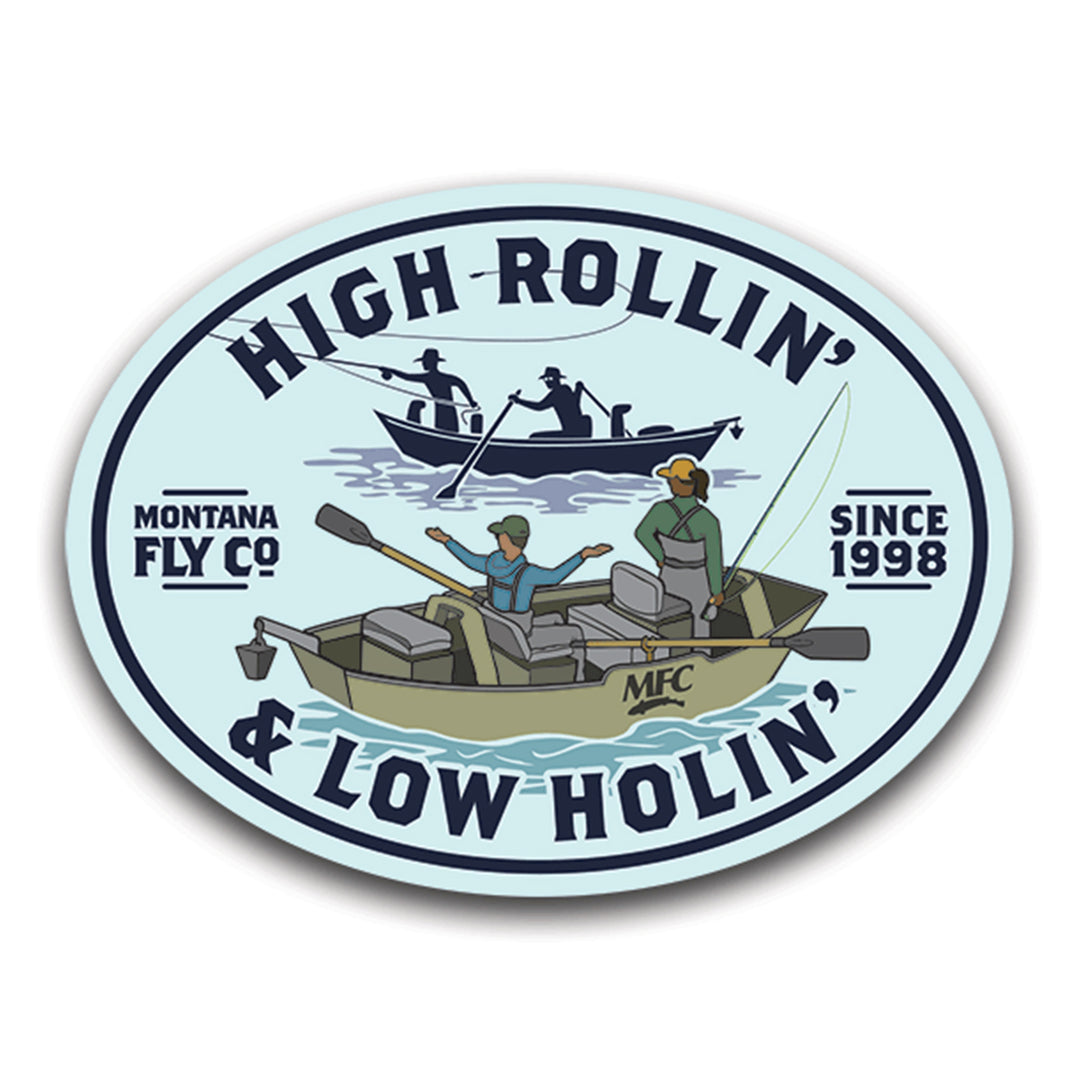 MFC Oval Sticker - Low Holin' (4.5in. X 3.5in.)