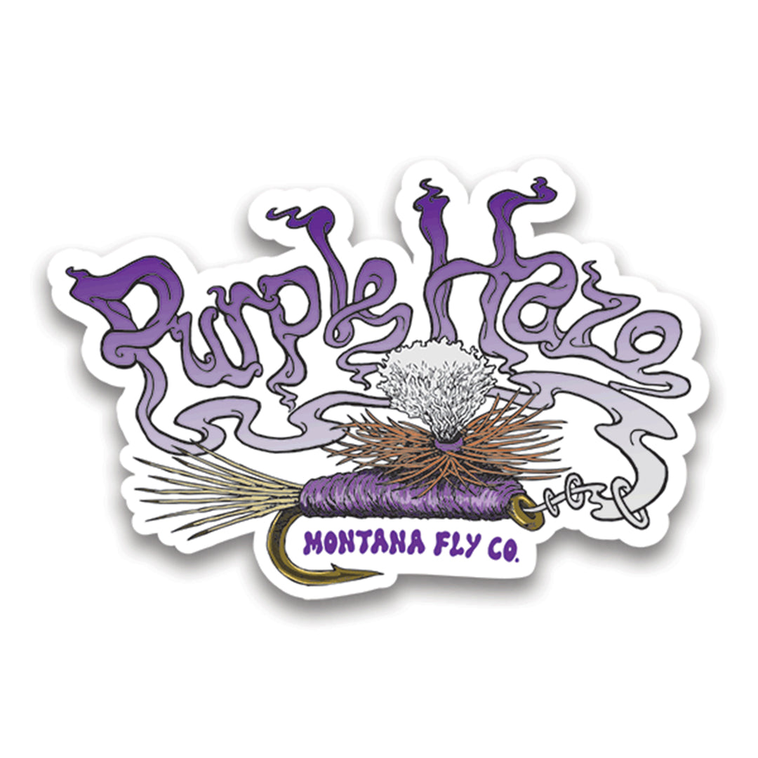 MFC Signature Sticker - Purple Haze (4in. X 2.5in.)