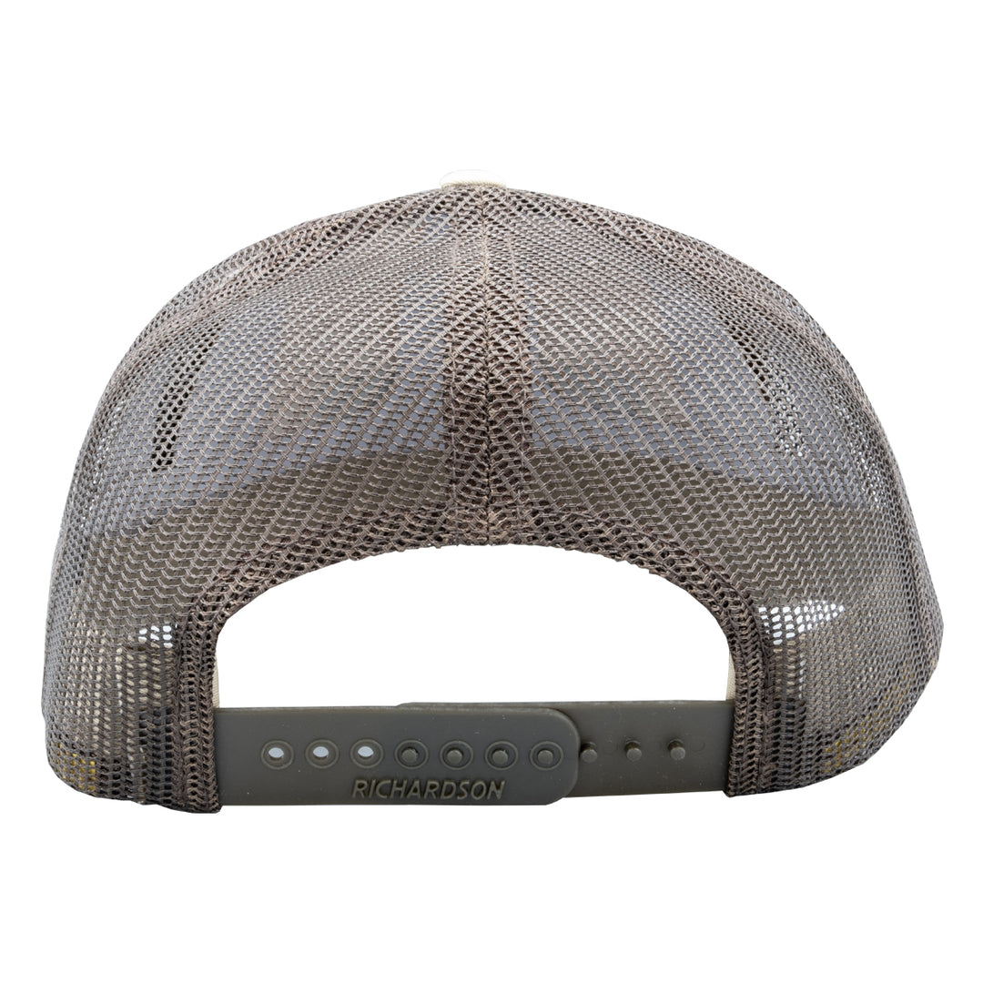 MRFC Logo 112 Khaki /Coffee Hat - Madison River Fishing Company