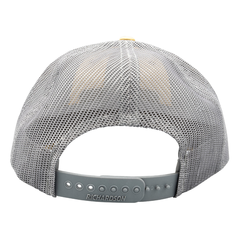 MRFC Logo 112 Tri Mink Beige/Charcoal/Amber Gold Hat