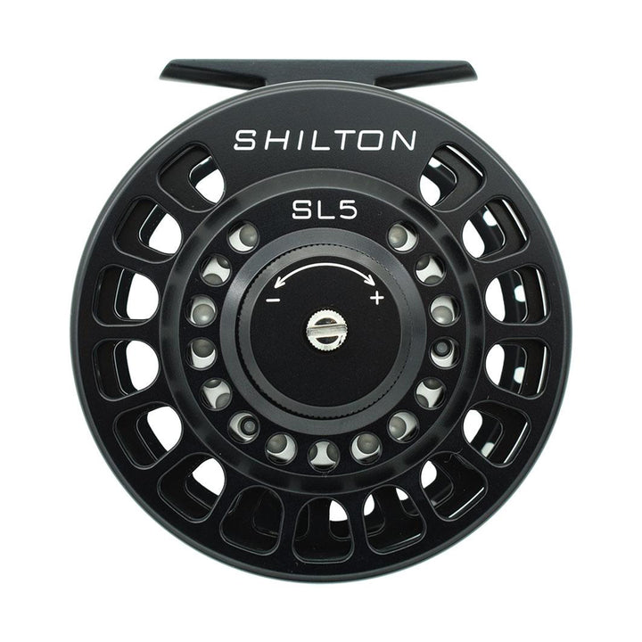 Shilton SL5 (7-8wt) Reel Black Left Hand