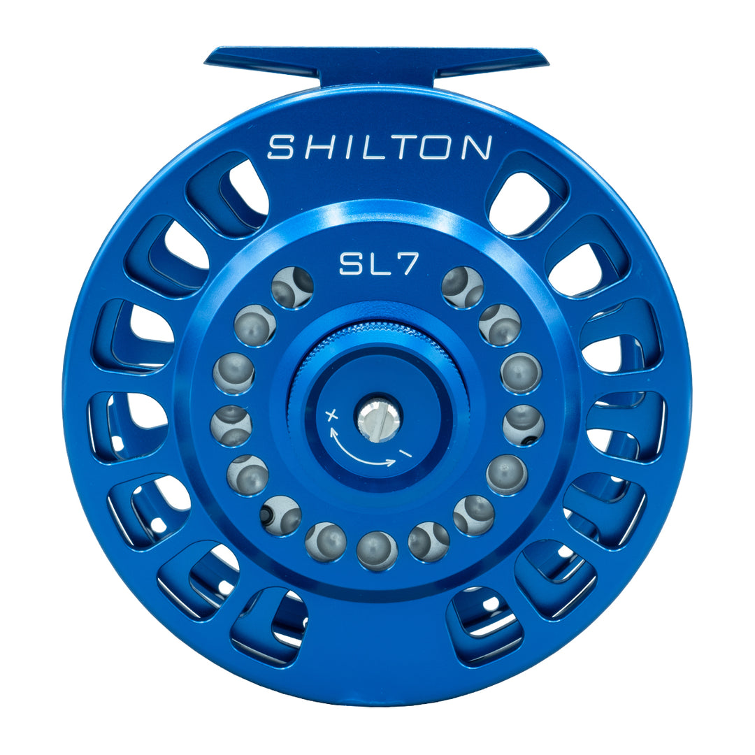 Shilton SL7 (11-12wt) Reel Blue Left Hand