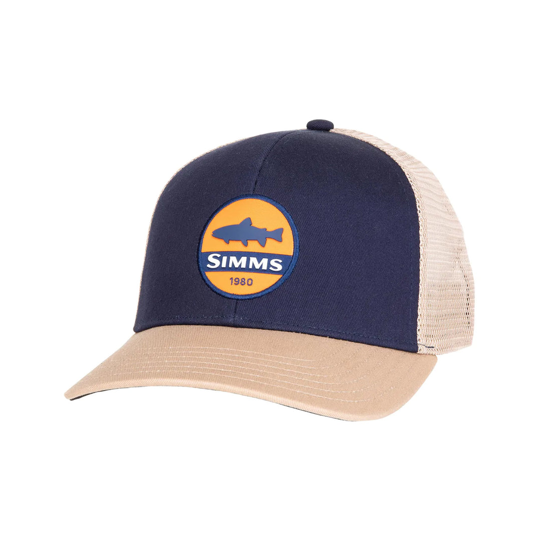 Simms Trout Patch Trucker Navy