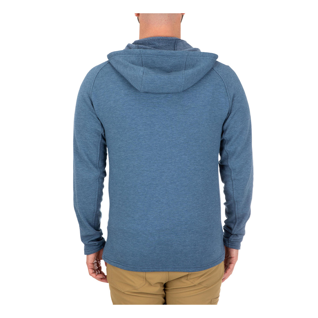 Simms Vermilion Full Zip Hoody Navy Heather 3X-Large - Madison River Fishing Company