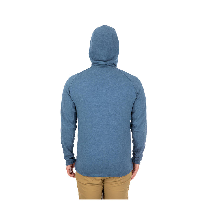 Simms Vermilion Full Zip Hoody Navy Heather 3X-Large - Madison River Fishing Company