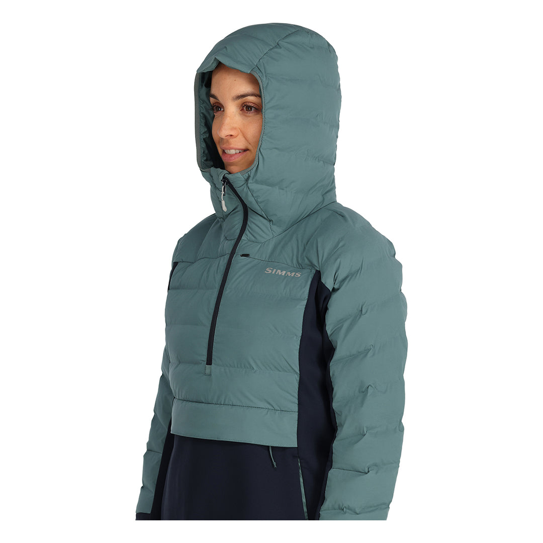 Simms Womens ExStream Pull-Over Hoody Avalon Teal