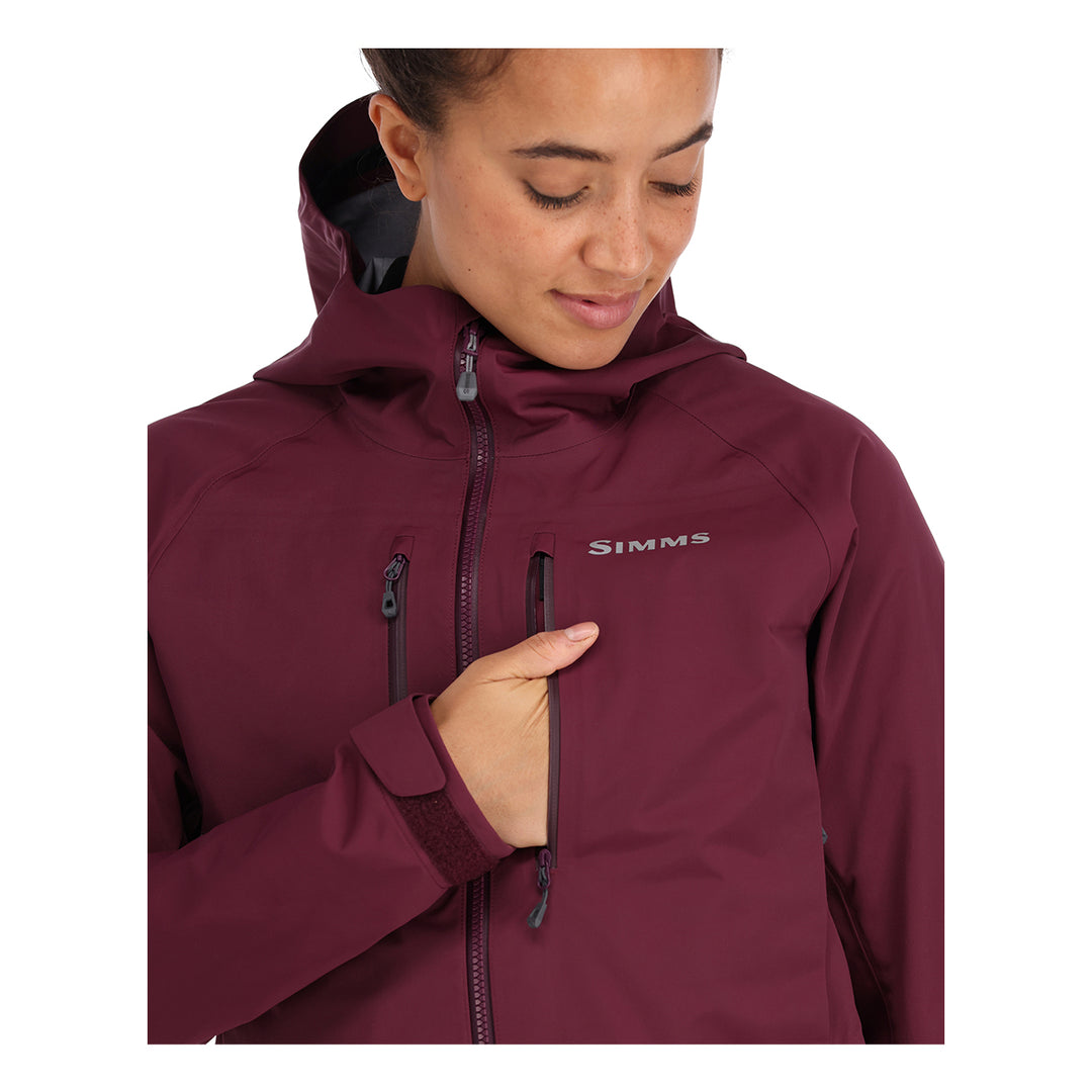 Simms Womens Freestone Jacket Mulberry - Madison River Fishing Company