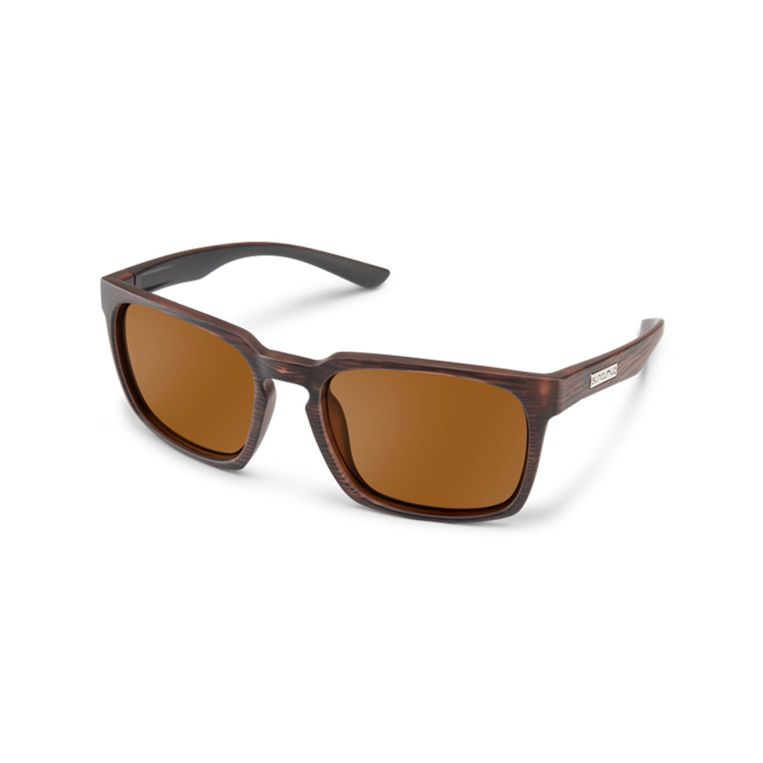 Suncloud Hundo Sunglasses Burnished Brown Polarized Brown