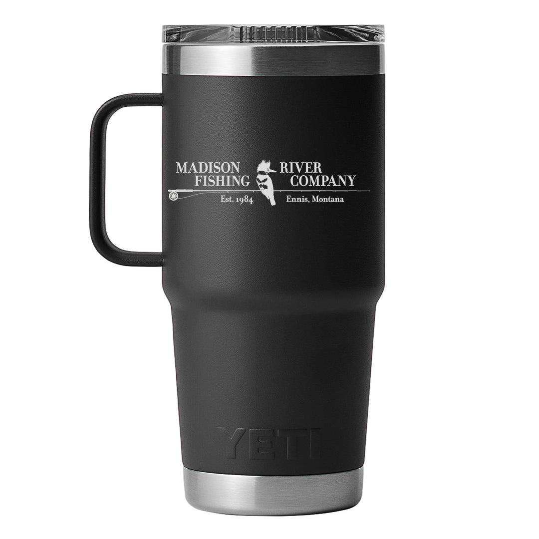 YETI Rambler 20oz Travel Mug MRFC Logo Black