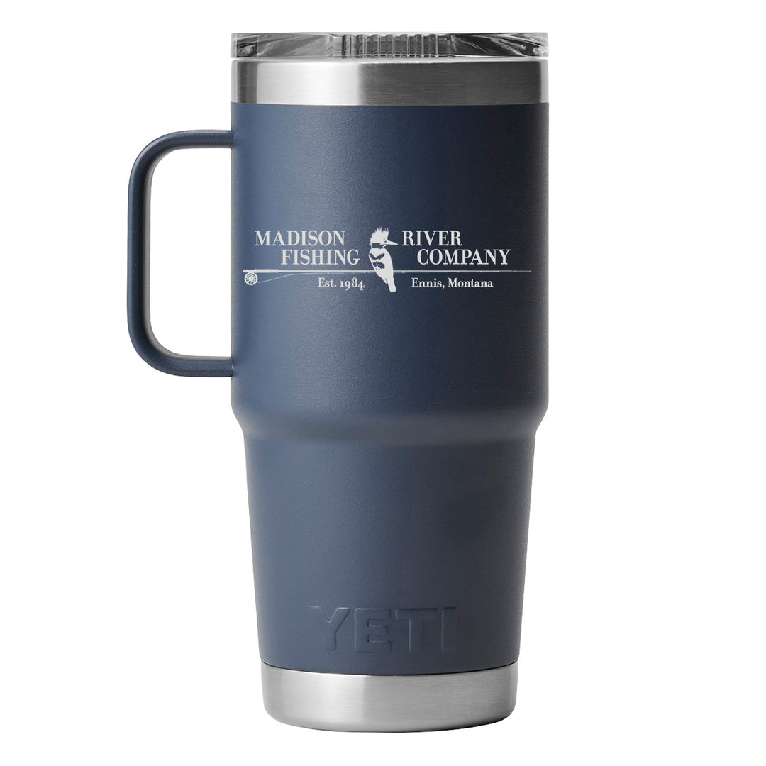 YETI Rambler 20oz Travel Mug MRFC Logo Navy