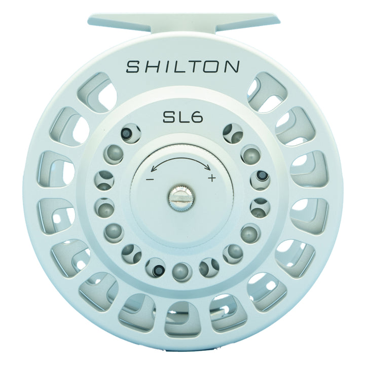 Shilton SL6 (9-10wt) Reel Titanium Left Hand