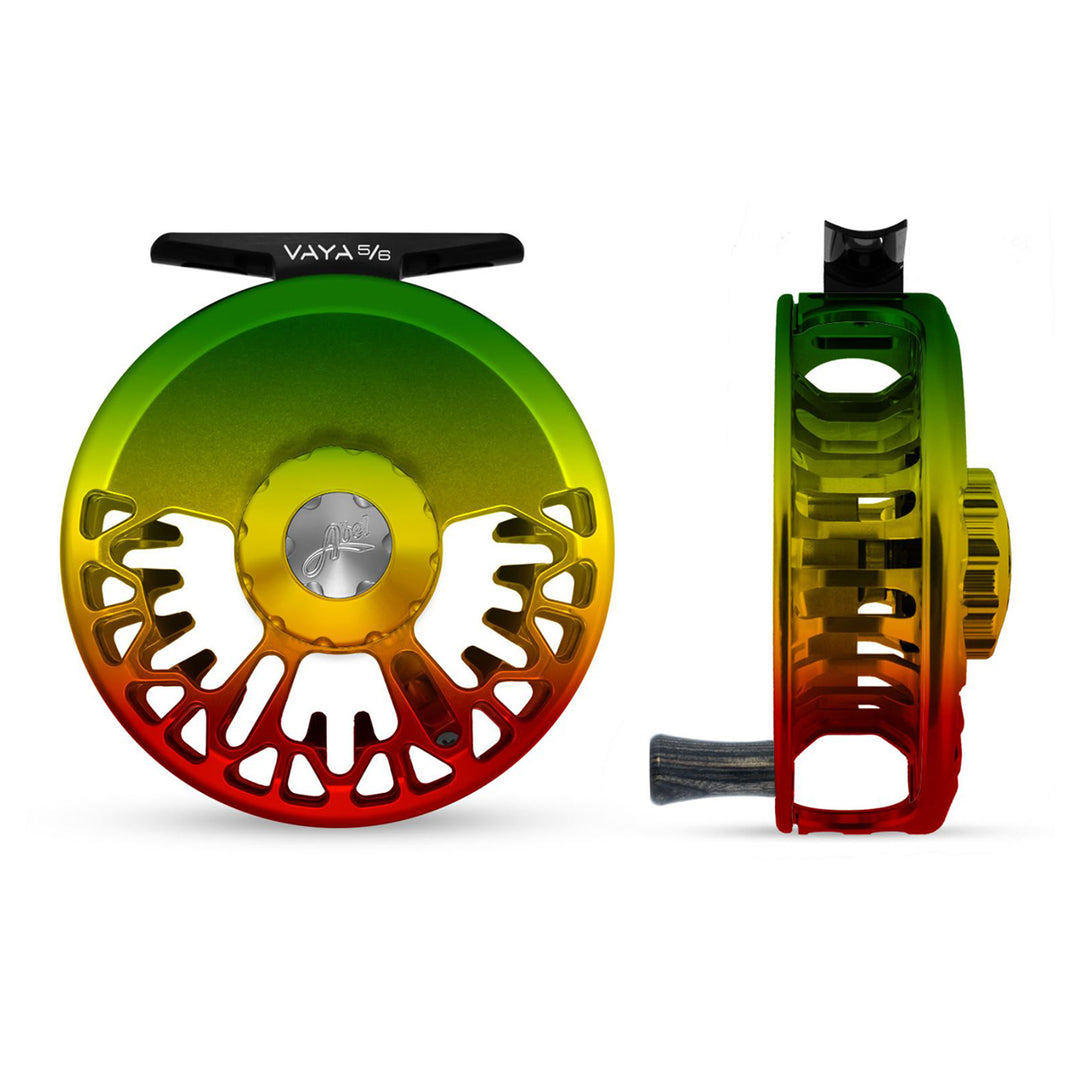 abel tr fly reel rasta - USA Flag The pronounced palming rim is deliberately shaped to manually control drag pressure in all fishing conditions Abel TR - Watershed Fly