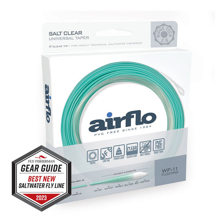 AirFlo Ridge 2.0 Flats Universal 9' Clear Tip Fly Line