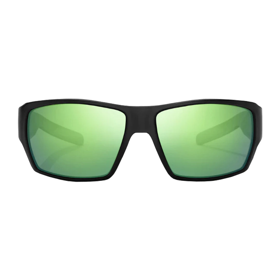 Bajio Vega Black Matte Green Mirror Glass - Madison River Fishing Company