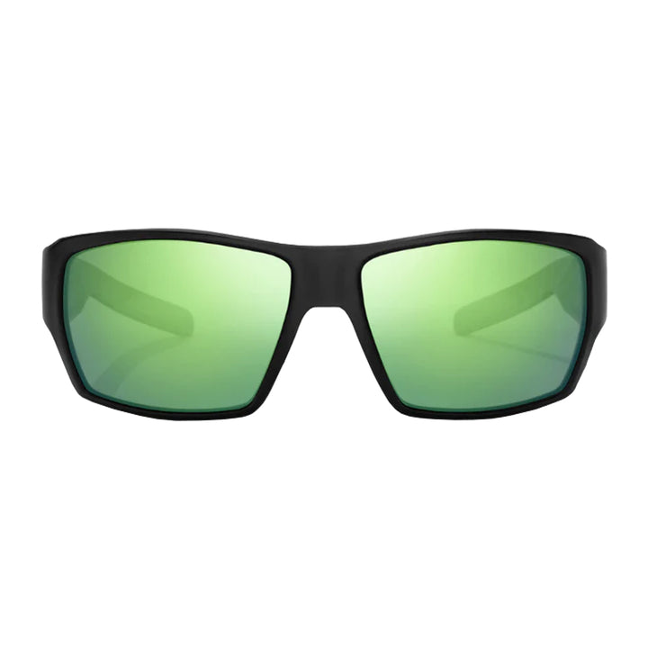 Bajio Vega Black Matte Green Mirror Glass - Madison River Fishing Company