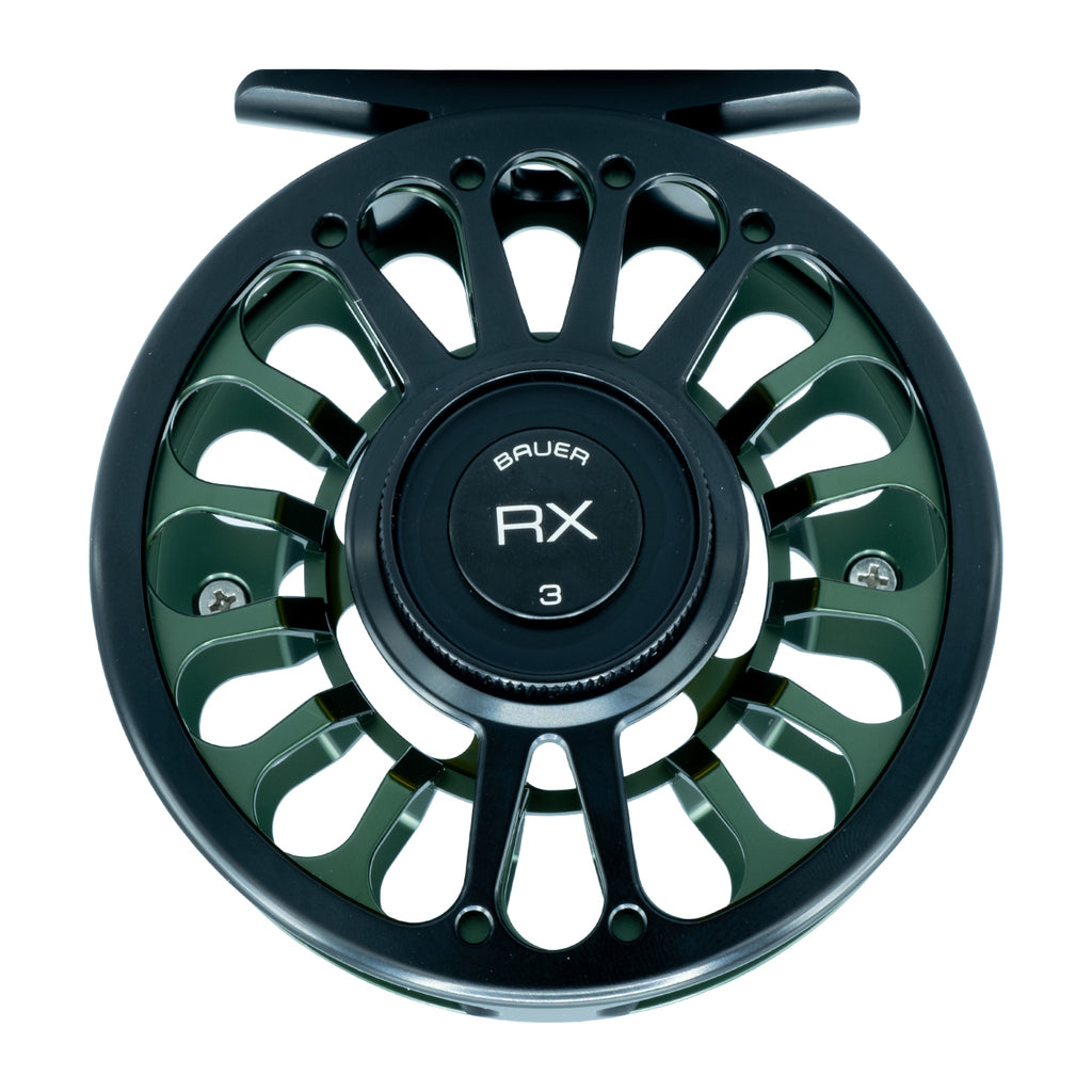 Bauer RX Fly Reel Dark Green – Madison River Fishing Company