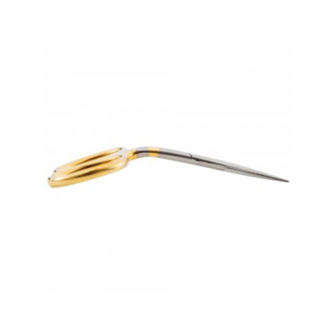 Dr. Slick All Purpose Scissor 4" Bent Shaft Gold Loops Straight