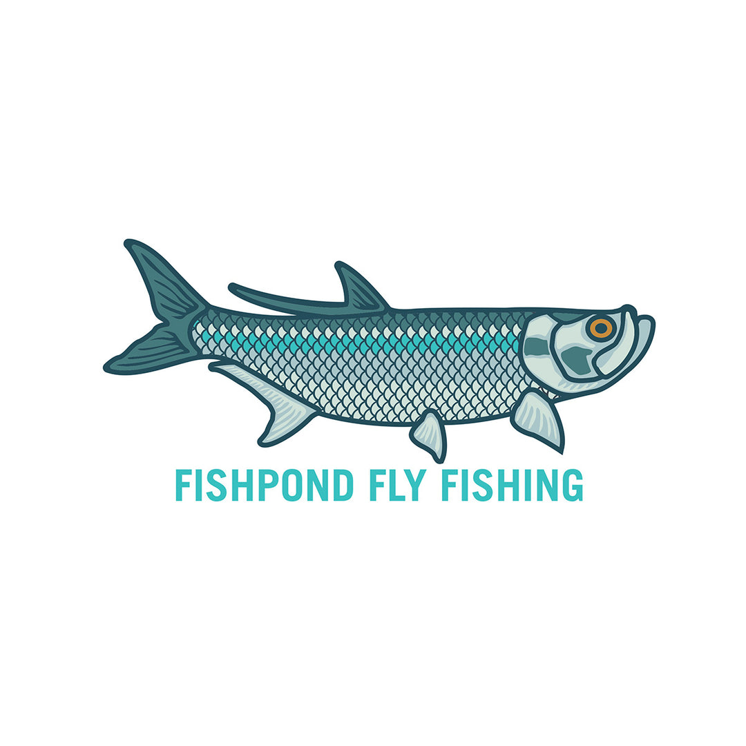 Fishpond Boca Sticker 5.5