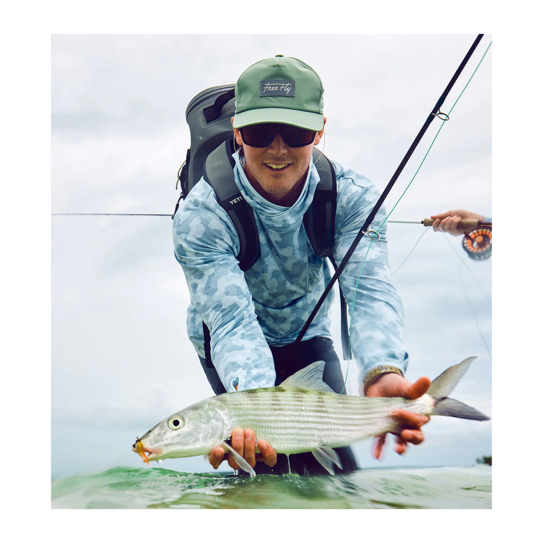 Free Fly Bamboo Lightweight Hoody Tidewater Camo - Madison River Fishing Company