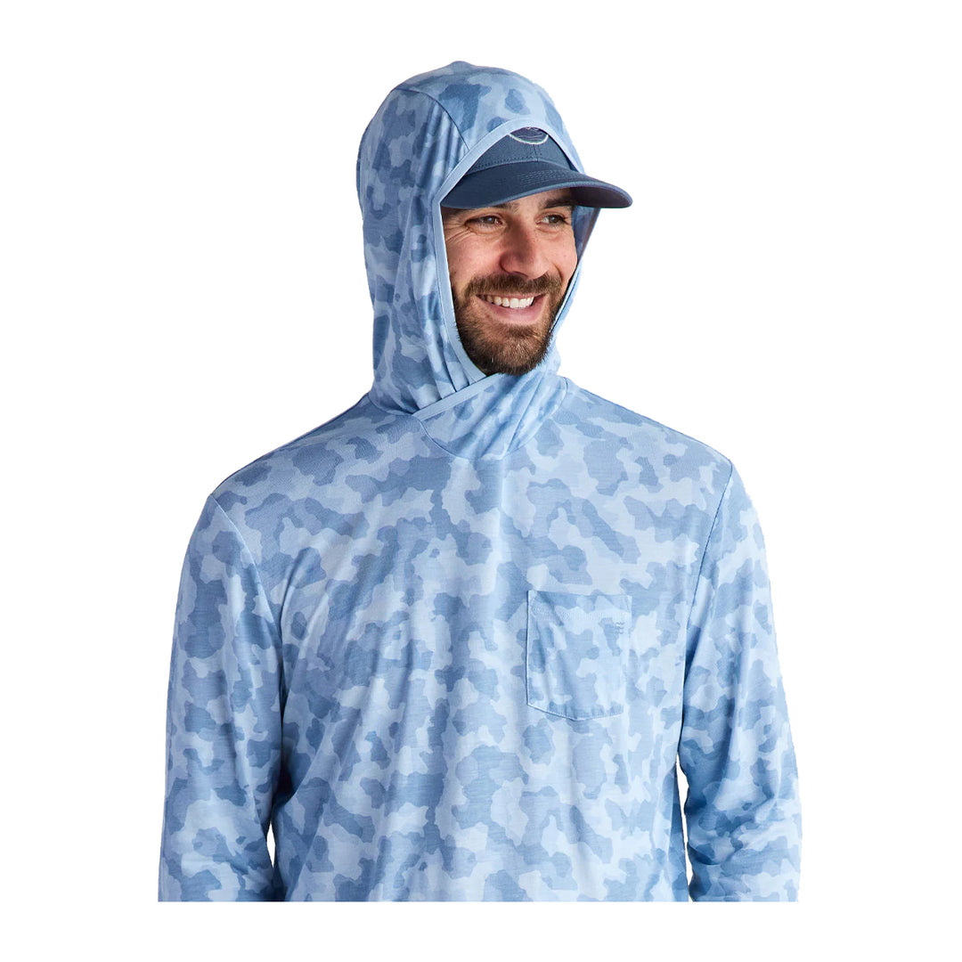 Free Fly Bamboo Lightweight Hoody Tidewater Camo - Madison River Fishing Company