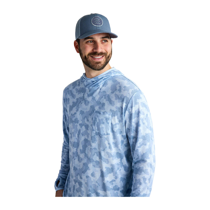 Free Fly Bamboo Lightweight Hoody Tidewater Camo - Madison River Fishing Company