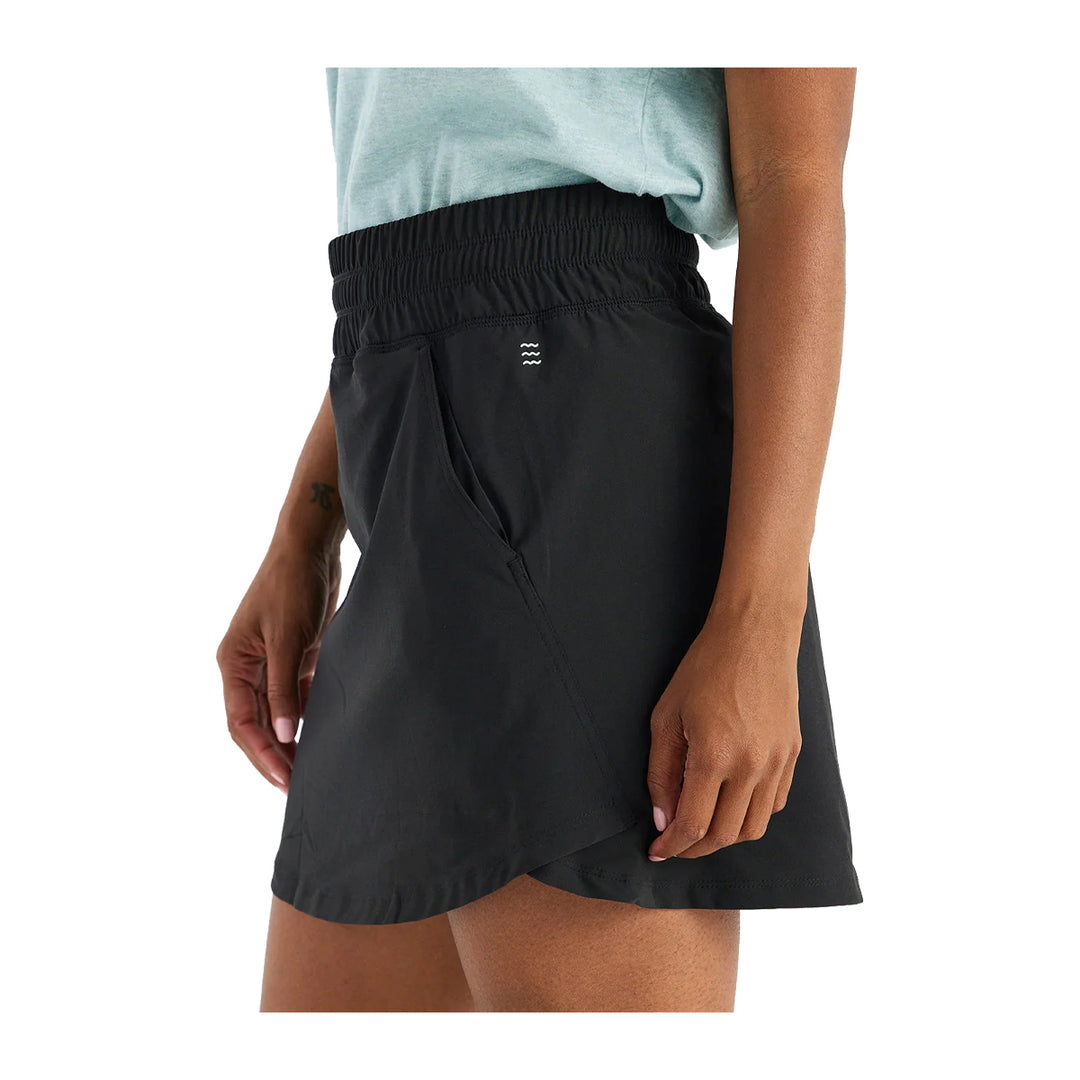 Free Fly Womens Pull-On Breeze Skirt Black