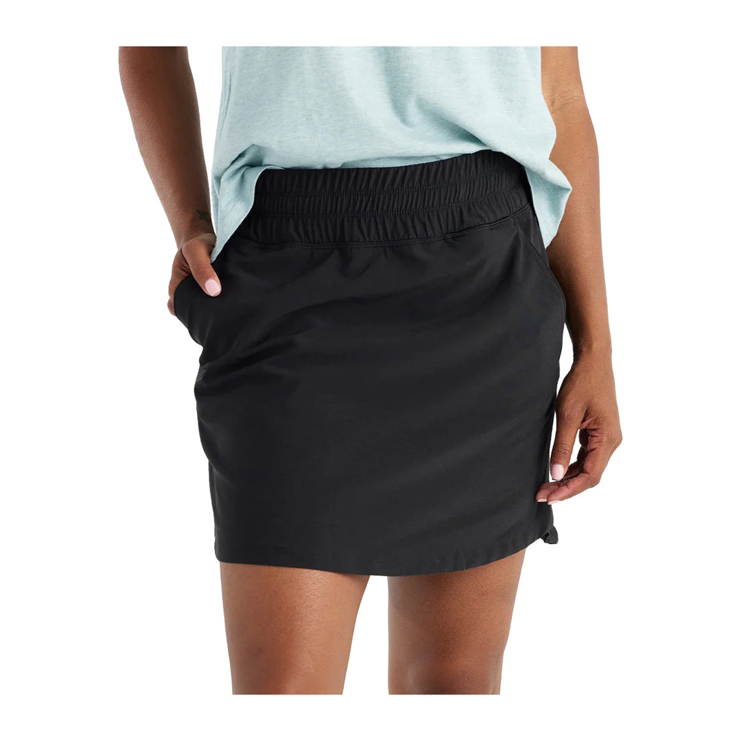 Free Fly Womens Pull-On Breeze Skirt Black