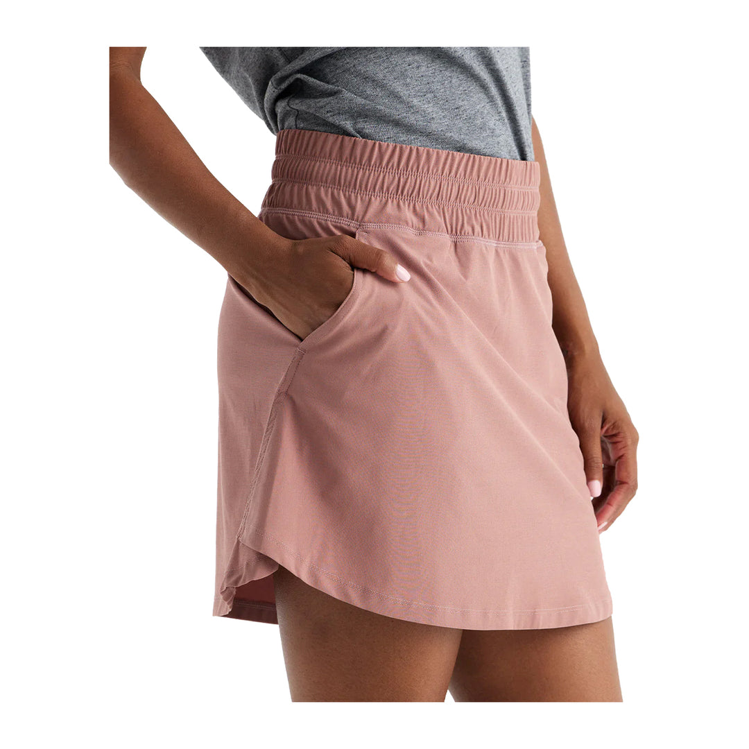 Free Fly Womens Pull-On Breeze Skirt Light Sangria
