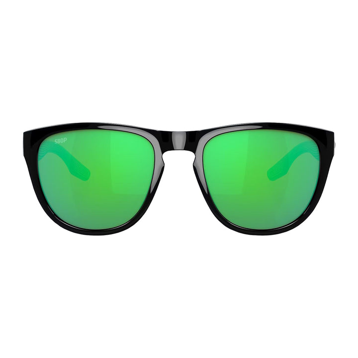 Irie Sunglasses Black Green Mirror 580P - Madison River Fishing Company