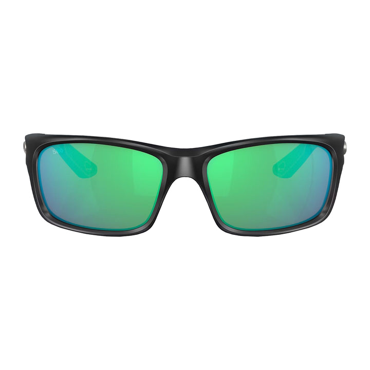 Jose Pro Sunglasses Matte Black Green Mirror 580G