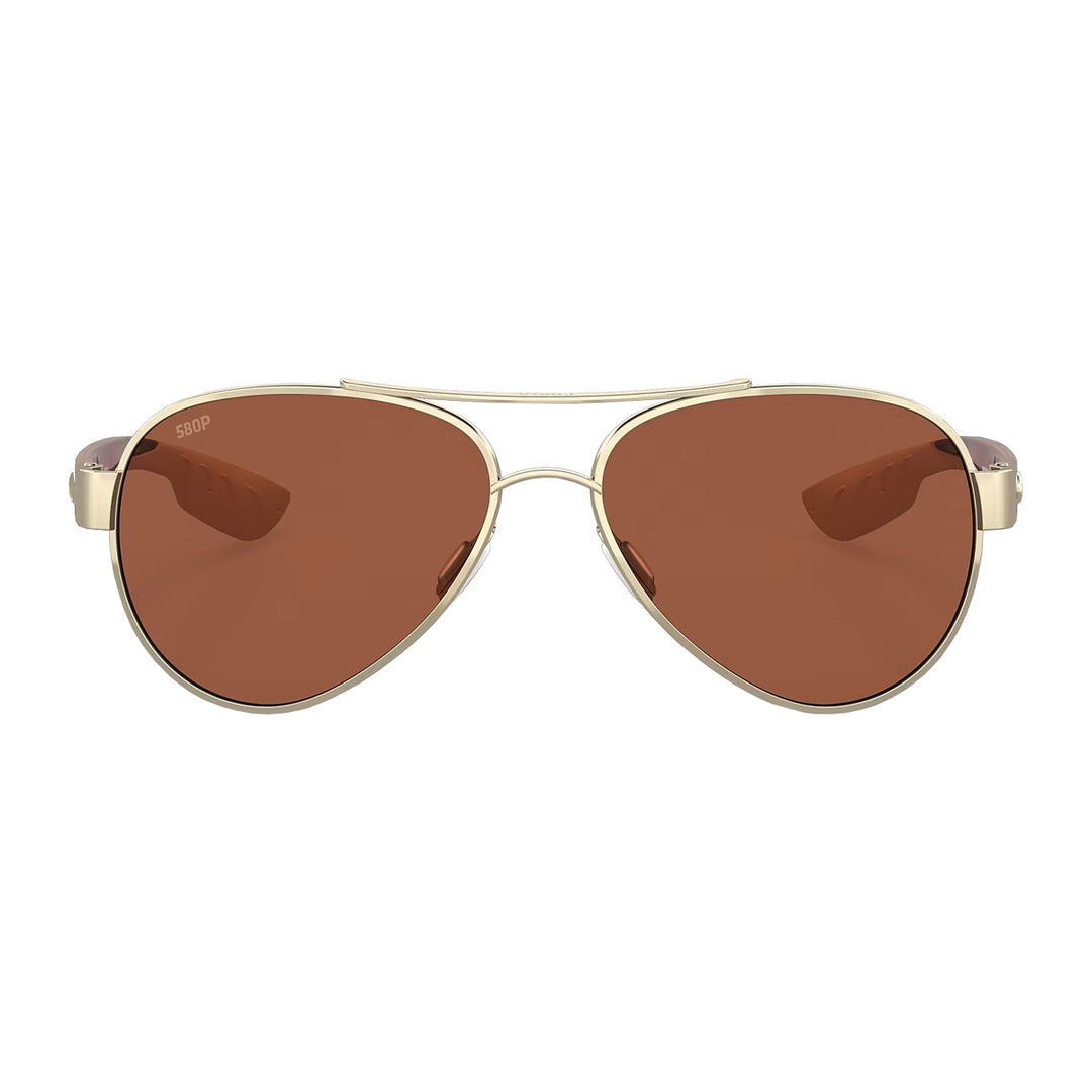 Loreto Sunglasses Rose Gold Copper 580P