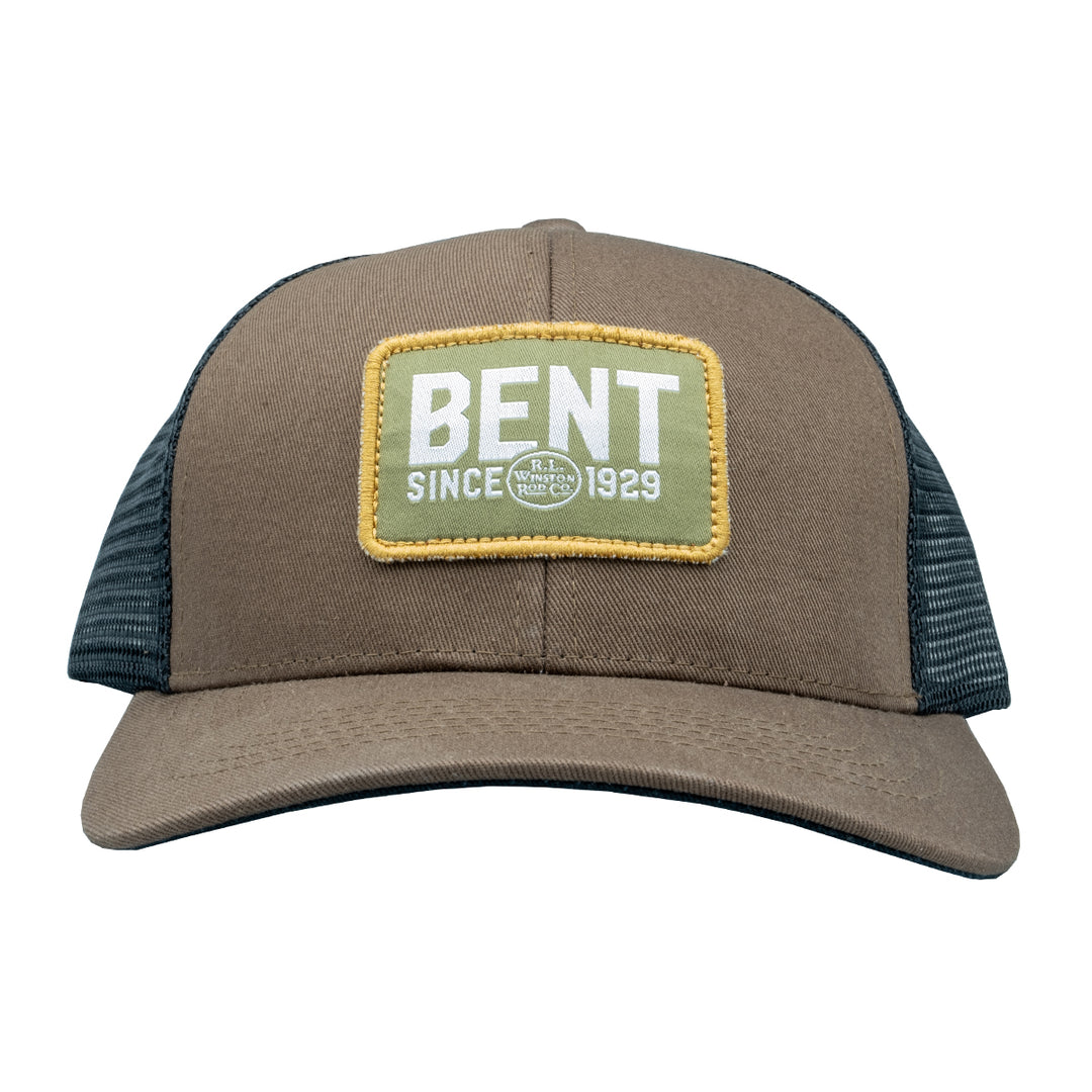 R. L. Winston Bent Espresso Trucker Hat