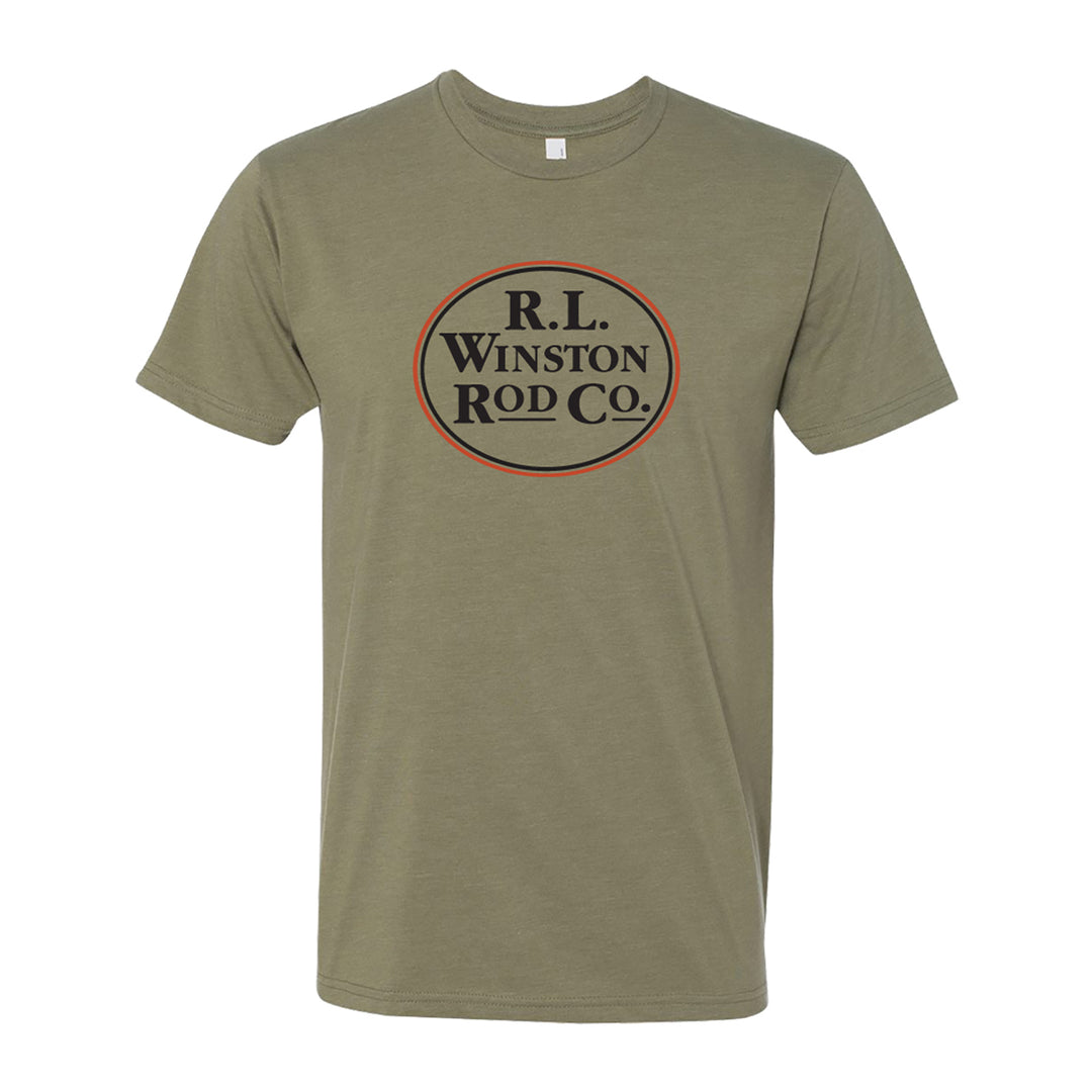 R.L. Winston Logo T-Shirt Olive
